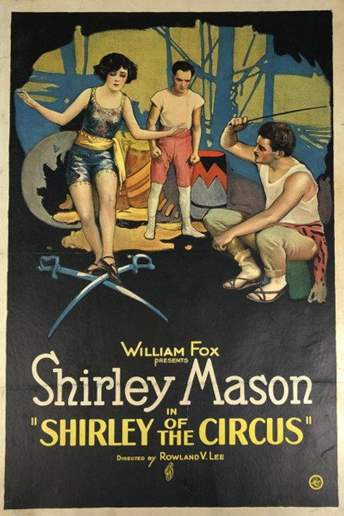 Shirley of the Circus 1922 official movie poster