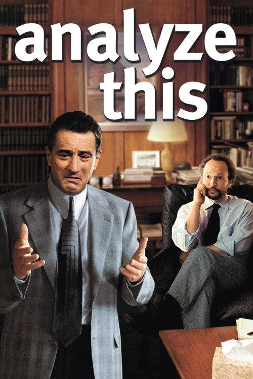 Analyze This 1999 official movie poster