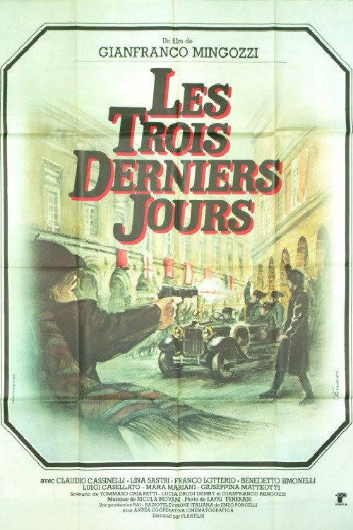 Gli ultimi tre giorni 1977 official movie poster