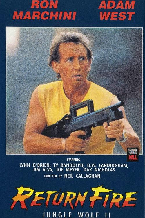 Return Fire: Jungle Wolf II 1988 official movie poster