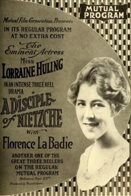 A Disciple of Nietzsche 1915 official movie poster