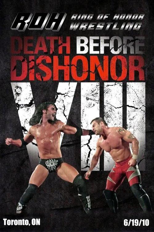 ROH: Death Before Dishonor VIII 2010 official movie poster