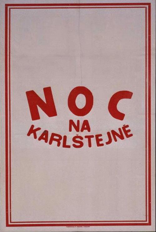 A Night at Karlstein 1920 official movie poster