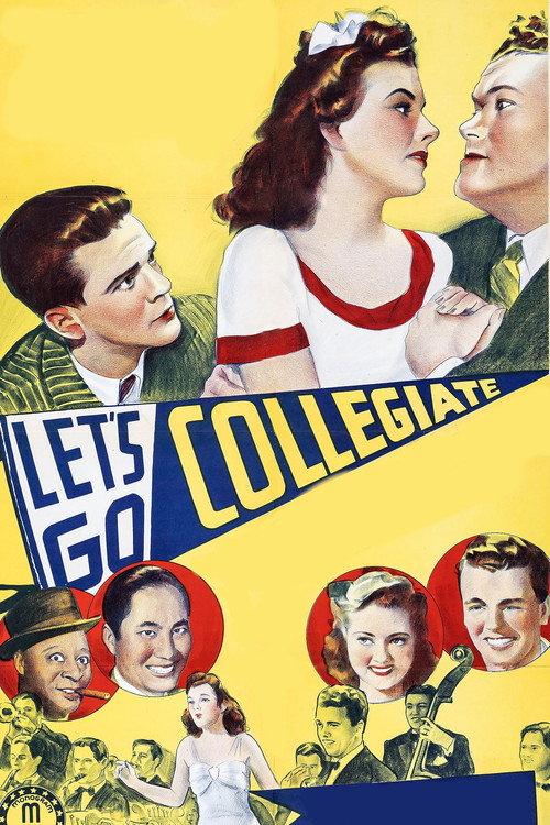 Let's Go Collegiate 1941 official movie poster