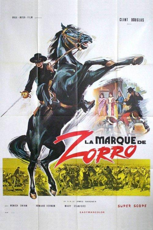 The Mark of Zorro 1975 official movie poster