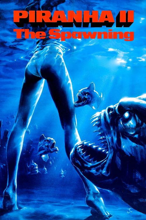 Piranha II: The Spawning 1982 official movie poster
