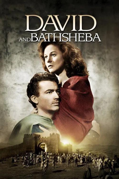 David and Bathsheba 1951 official movie poster