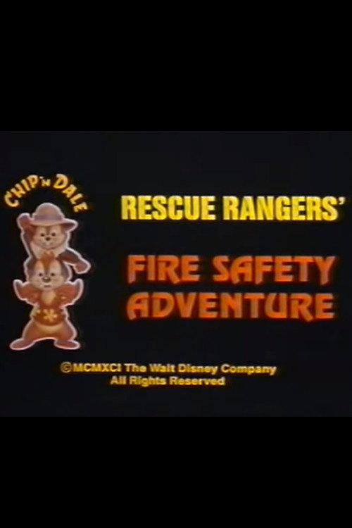 Rescue Rangers' Fire Safety Adventure 1991 official movie poster