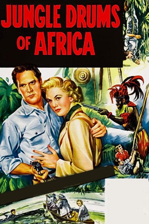 Jungle Drums of Africa 1953 official movie poster