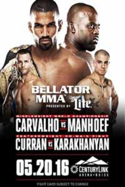 Bellator 155: Carvalho vs. Manhoef 2016 official movie poster