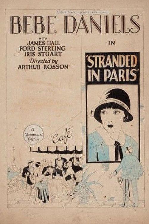 Stranded in Paris 1926 official movie poster
