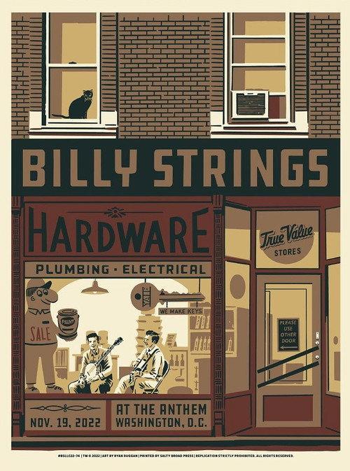 Billy Strings | 2022.11.19 — The Anthem - Washington, DC 2022 official movie poster