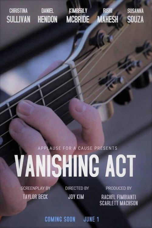 Vanishing Act 2018 official movie poster