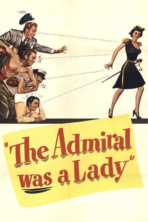 The Admiral Was a Lady 1950 official movie poster