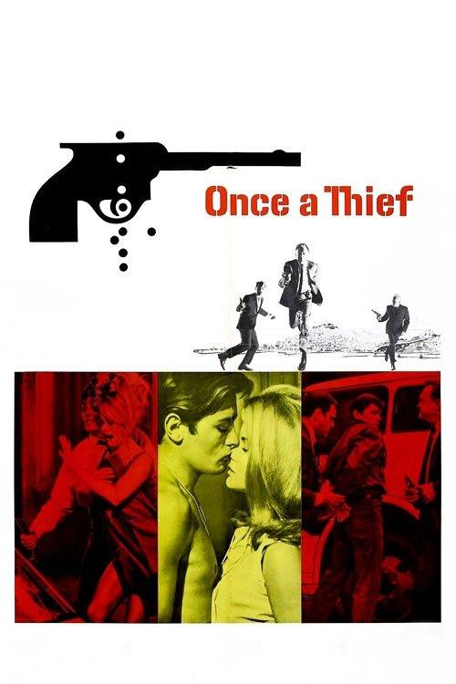 Once a Thief 1965 official movie poster
