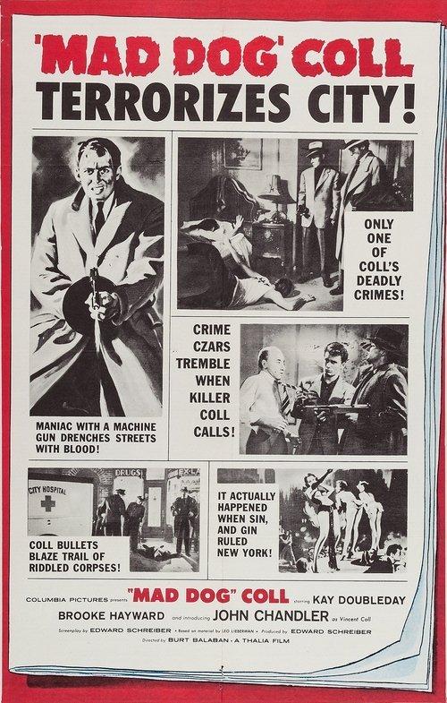 Mad Dog Coll 1961 official movie poster