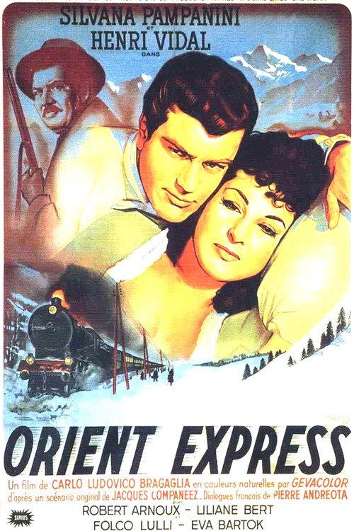 Orient Express 1954 official movie poster
