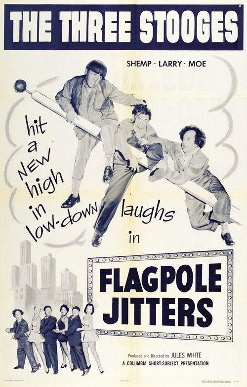 Flagpole Jitters 1956 official movie poster