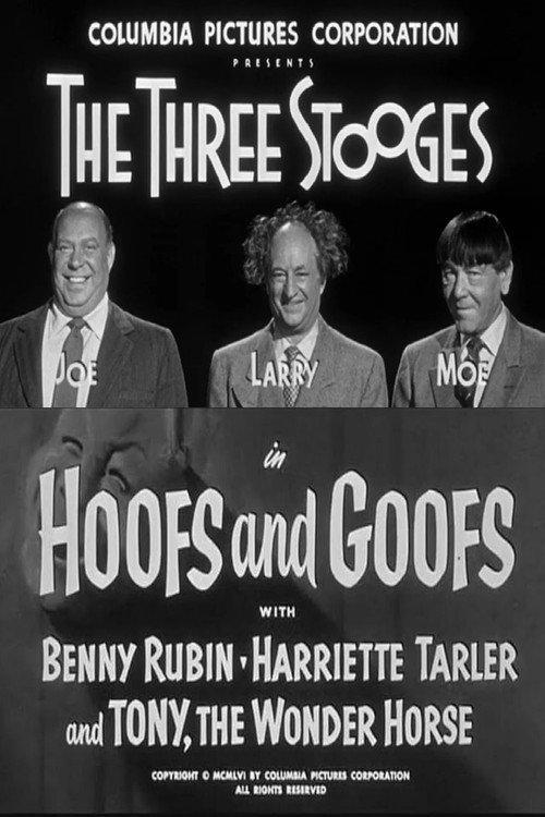 Hoofs and Goofs 1957 official movie poster