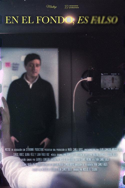 En el Fondo, es Falso 2024 official movie poster