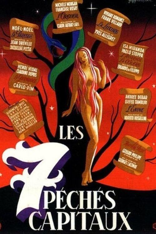 The Seven Deadly Sins 1952 official movie poster