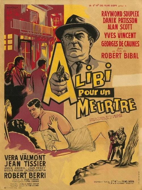 Alibi pour un meurtre 1961 official movie poster