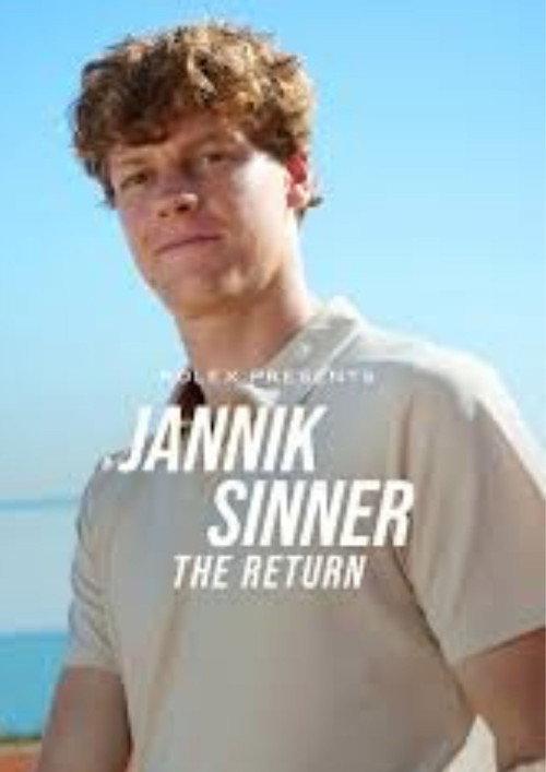 Jannik Sinner: The Return 2025 official movie poster
