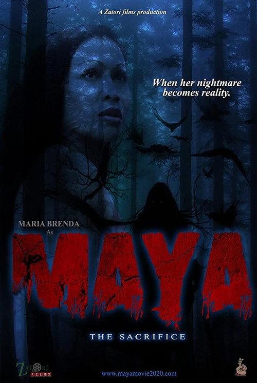 Maya the Sacrifice 2019 official movie poster