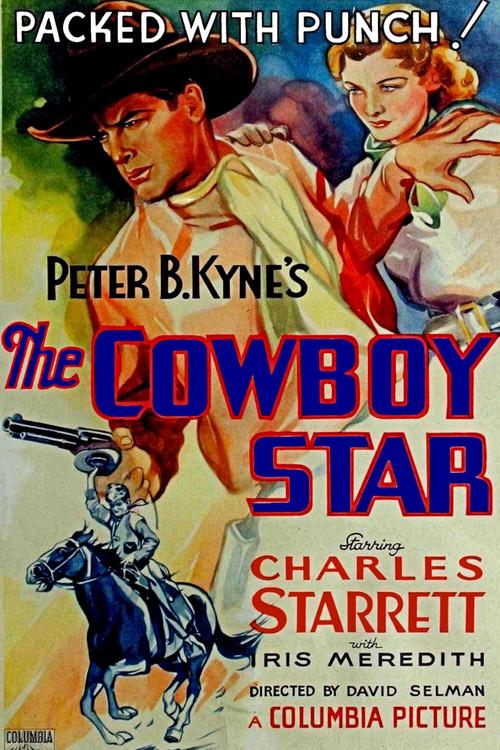 The Cowboy Star 1936 official movie poster