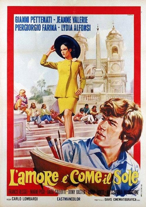 L'amore è come il sole 1969 official movie poster