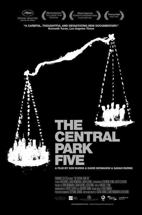 After the Central Park Five 2013 official movie poster