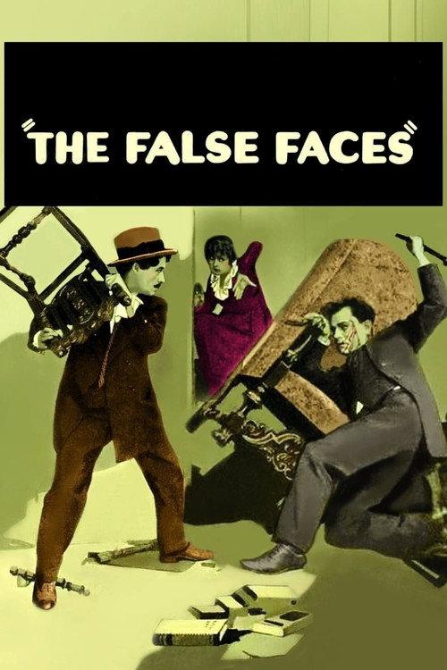 The False Faces 1919 official movie poster