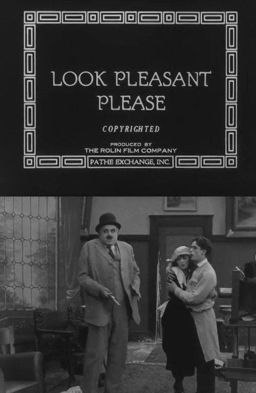 Look Pleasant, Please 1918 official movie poster