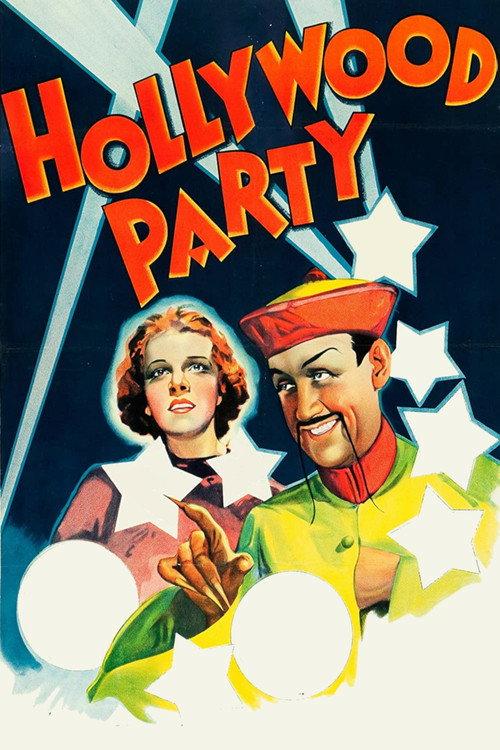 Hollywood Party 1937 official movie poster