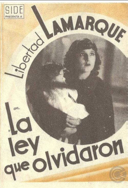 La ley que olvidaron 1938 official movie poster