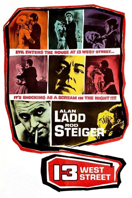 13 West Street 1962 official movie poster