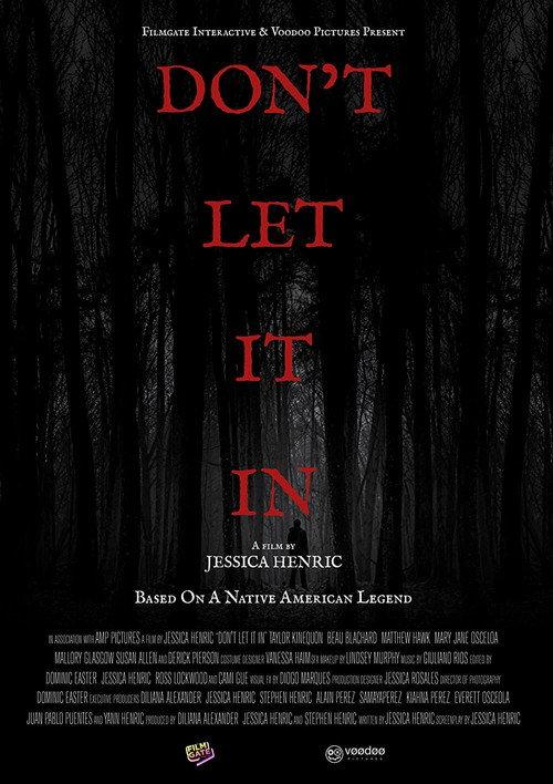 Don't Let It In 2020 official movie poster