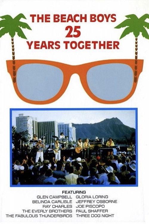 The Beach Boys: 25 Years Together - A Celebration In Waikiki 1987 official movie poster