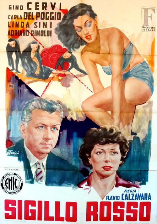 Sigillo rosso 1950 official movie poster