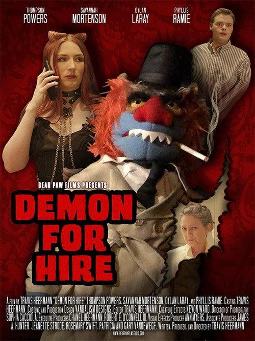 Demon for Hire 2023 official movie poster