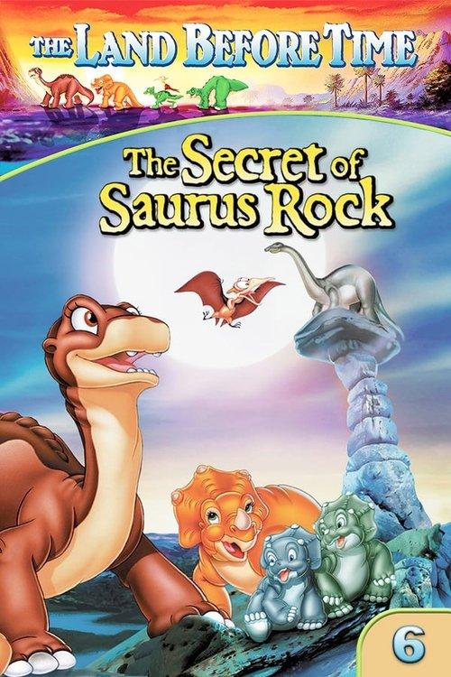 The Land Before Time VI: The Secret of Saurus Rock 1998 official movie poster