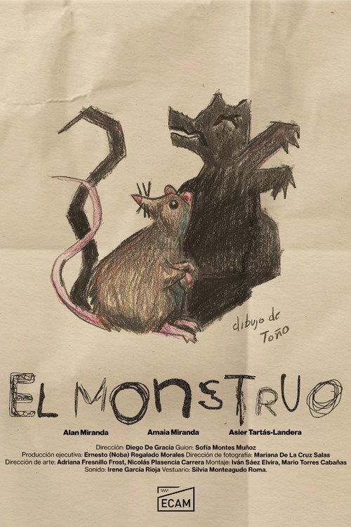 El monstruo 2025 official movie poster
