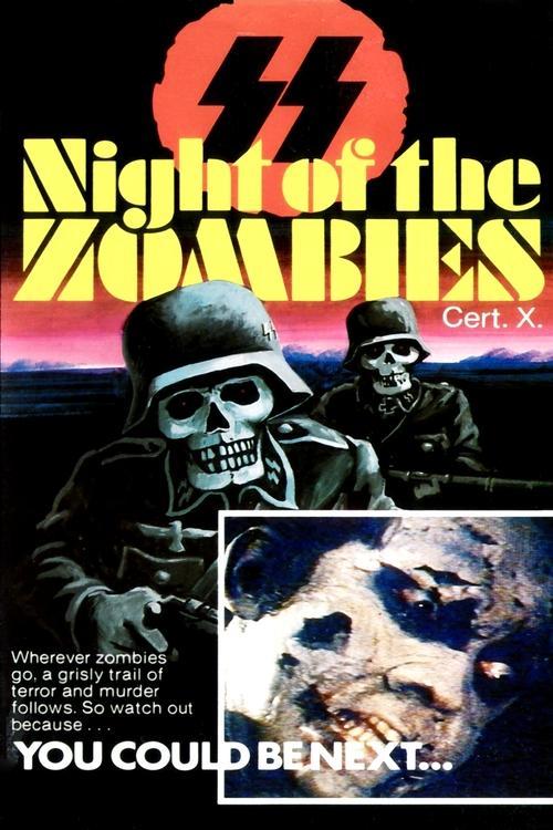Night of the Zombies 1981 official movie poster