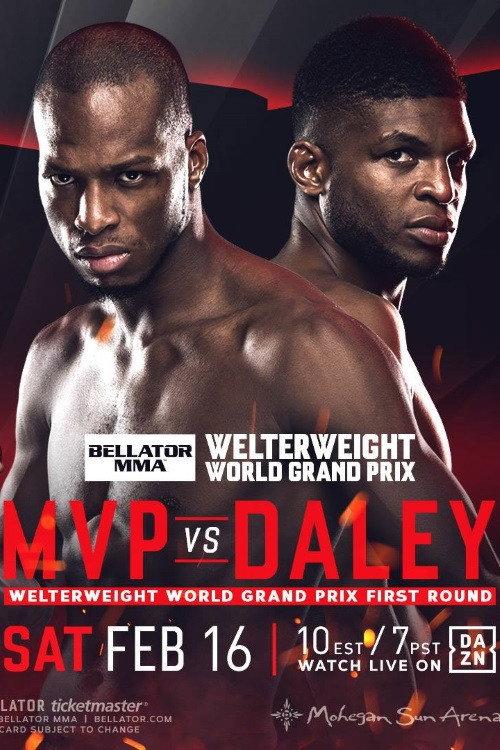 Bellator 216: MVP vs Daley 2019 official movie poster