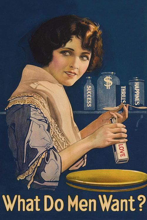 What Do Men Want? 1921 official movie poster