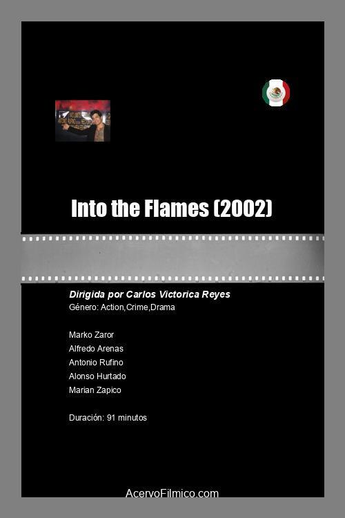 Entre llamas 2002 official movie poster