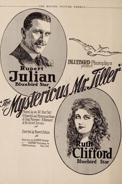 The Mysterious Mr. Tiller 1917 official movie poster