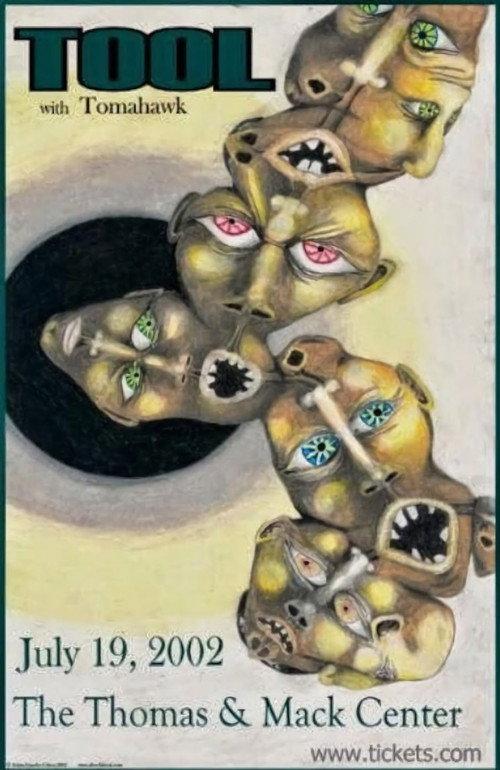 Tool - Live at Tucson Convention Center - 2002-07-18 2002 official movie poster