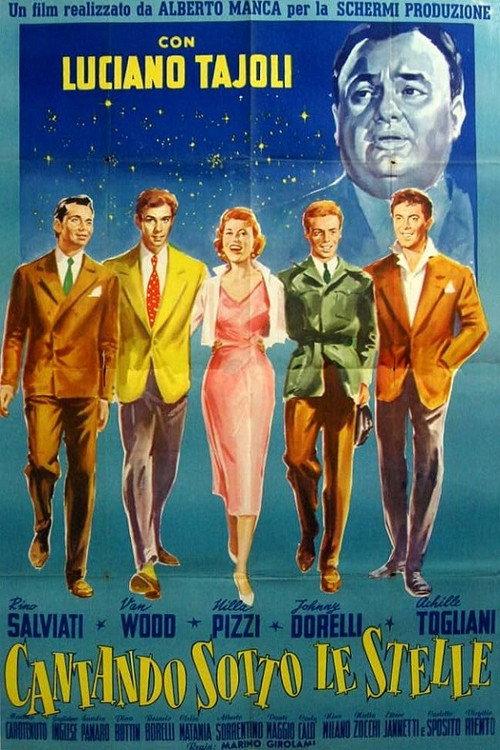 Cantando sotto le stelle 1956 official movie poster