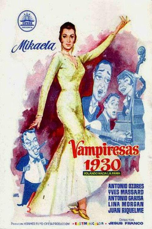 Vampiresas 1930 1962 official movie poster